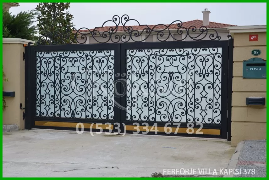 Ferforje Villa Kapıları 378