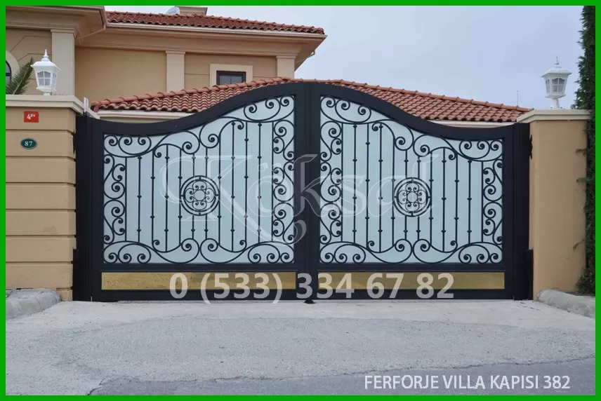 Ferforje Villa Kapıları 382