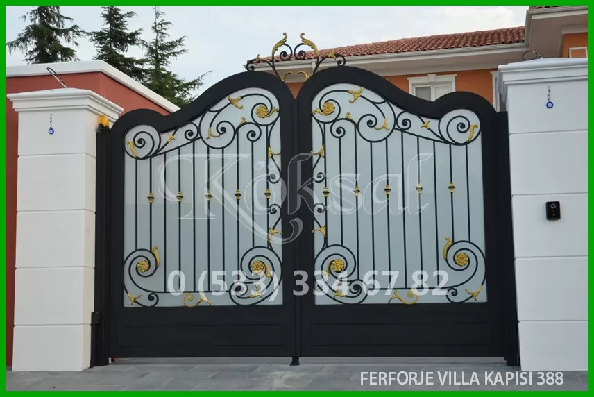Ferforje Villa Kapıları 388