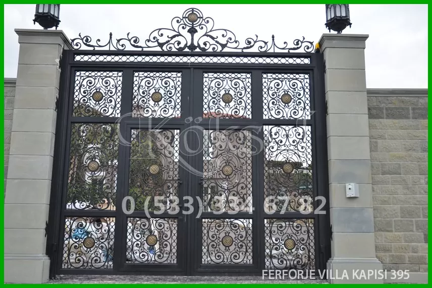 Ferforje Villa Kapıları 395