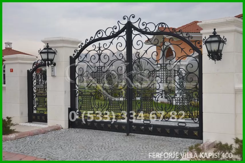 Ferforje Villa Kapıları 400