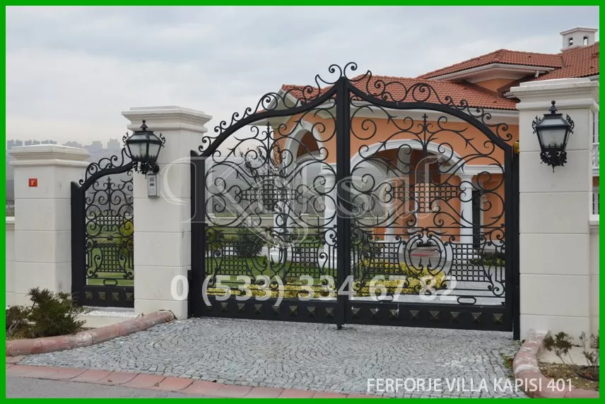 Ferforje Villa Kapıları 401