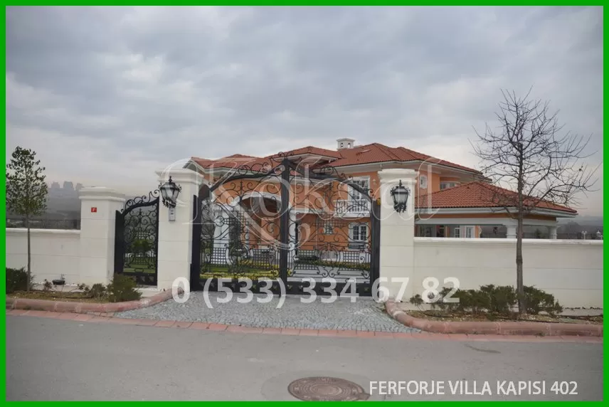 Ferforje Villa Kapıları 402