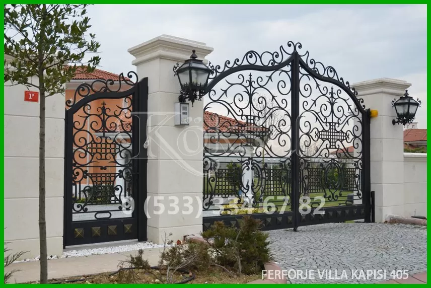 Ferforje Villa Kapıları 405