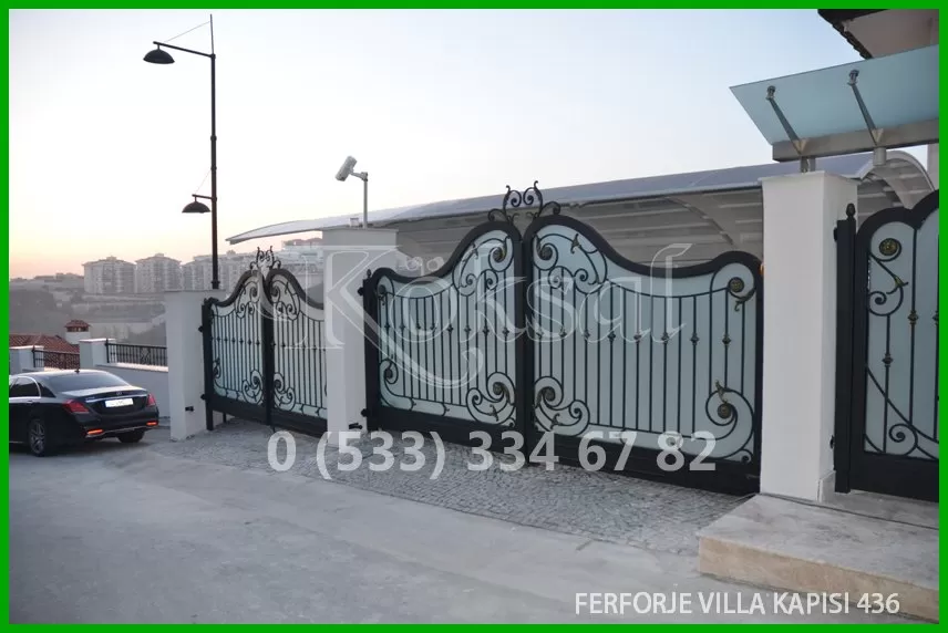 Ferforje Villa Kapıları 436
