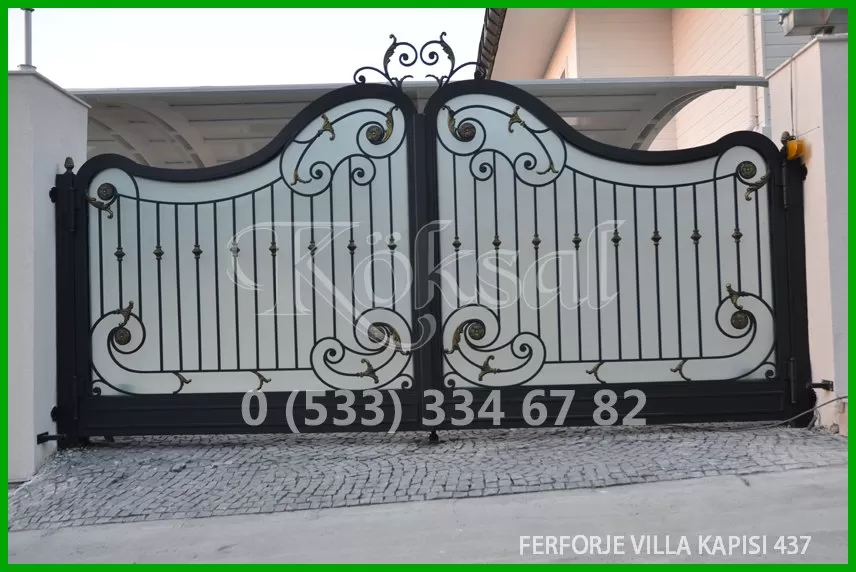 Ferforje Villa Kapıları 437