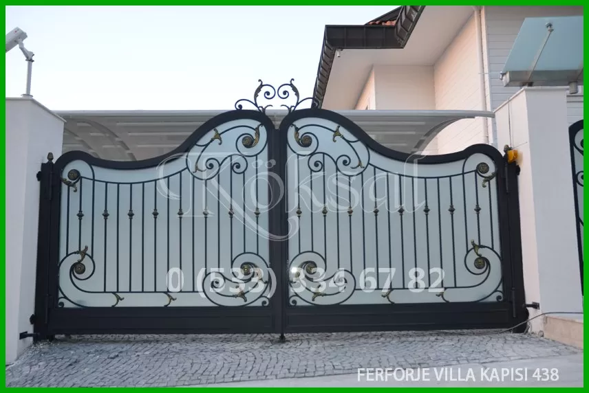 Ferforje Villa Kapıları 438