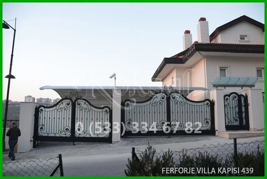 Ferforje Villa Kapıları 439