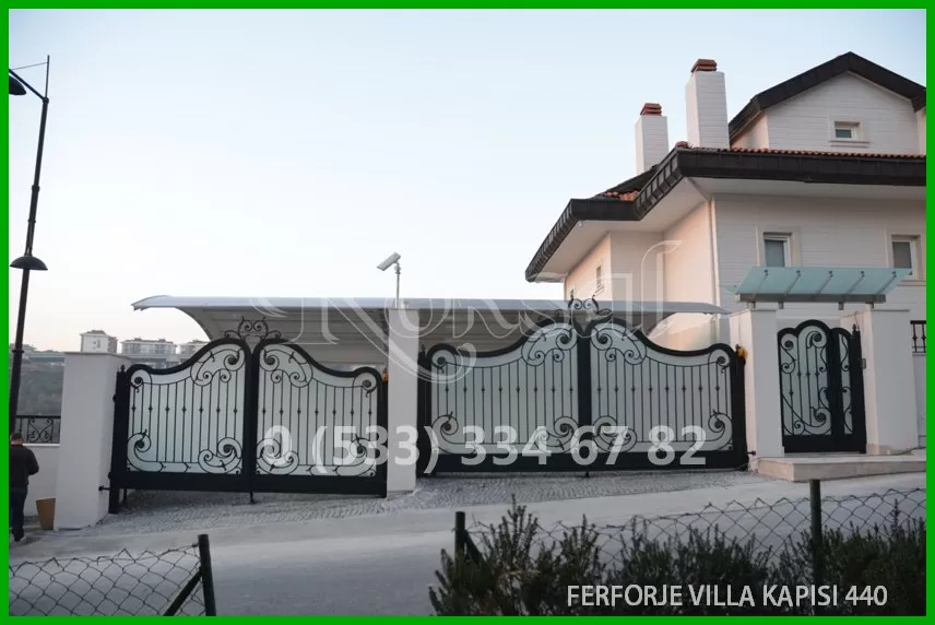 Ferforje Villa Kapıları 440