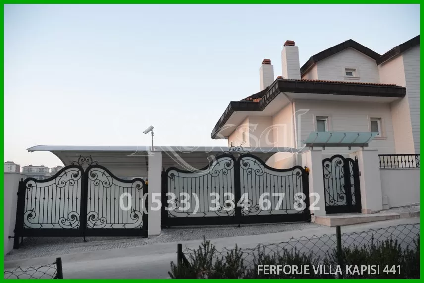Ferforje Villa Kapıları 441