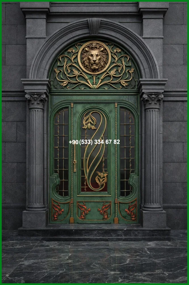 GARAJ KAPILARI-FERFORJE GARAJ KAPISI-VİLLA GARAJ KAPILARI fir18719