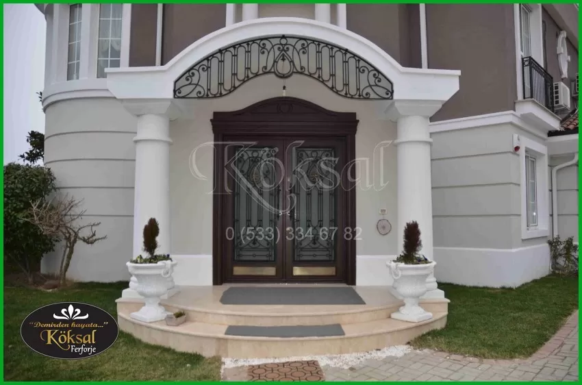 Giriş Villa Kapısı - Villa Demir Kapısı - Villa Kapıları