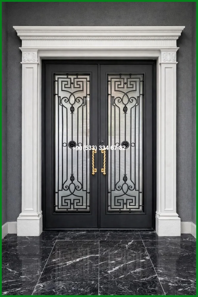 MODERN VİLLA KAPILARI-FERFORJE VİLLA KAPILARI-DEMİR VİLLA KAPILARI fir18626