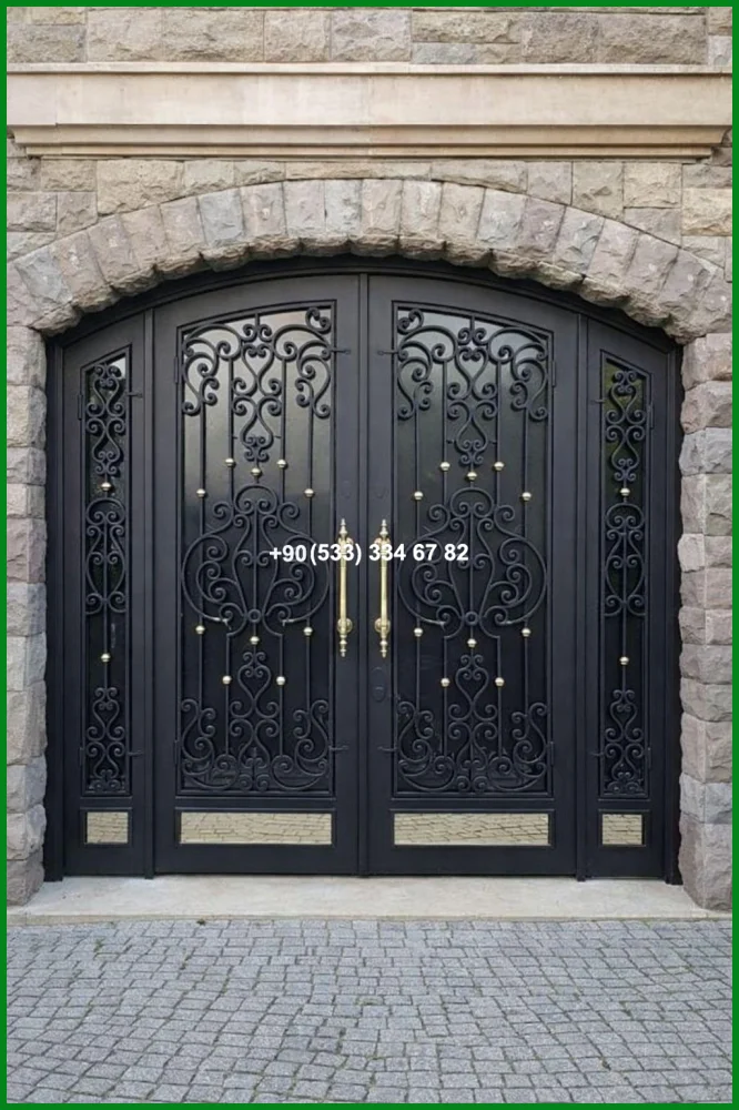 MODERN VİLLA KAPILARI-FERFORJE VİLLA KAPILARI-DEMİR VİLLA KAPILARI fir18629