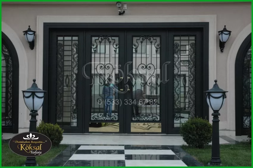 Villa Kapı Modelleri - Villa Giriş Kapıları