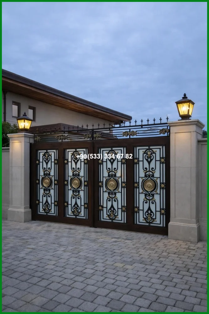 VİLLA KAPILARI-FERFORJE VİLLA KAPILAR-VİLLA GİRİŞ KAPILAR fir18455