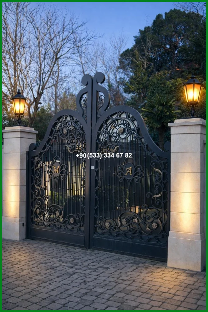 VİLLA KAPILARI-FERFORJE VİLLA KAPILAR-VİLLA GİRİŞ KAPILAR fir18456