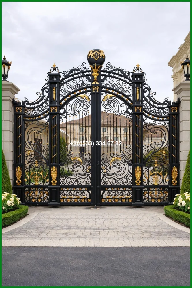 VİLLA KAPILARI-FERFORJE VİLLA KAPILAR-VİLLA GİRİŞ KAPILAR fir18656