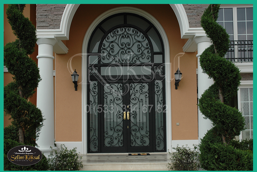 villa iç mekan kapıları - villa kapıları - villa kapı modelleri